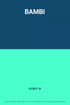 Couverture du produit · BAMBI