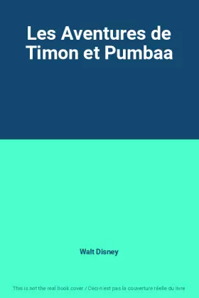 Couverture du produit · Les Aventures de Timon et Pumbaa