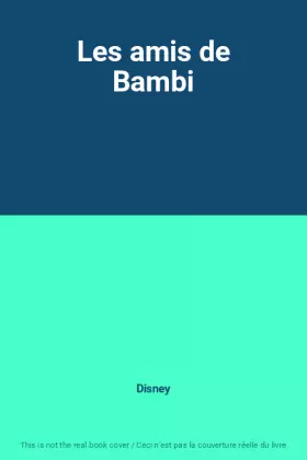 Couverture du produit · Les amis de Bambi