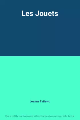 Couverture du produit · Les Jouets