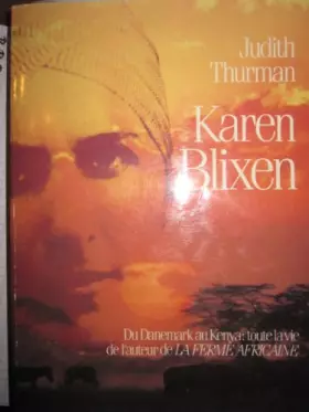 Couverture du produit · KAREN BLIXEN