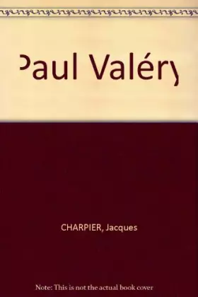 Couverture du produit · Paul Valéry