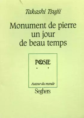 Couverture du produit · MONUMENT DE PIERRE