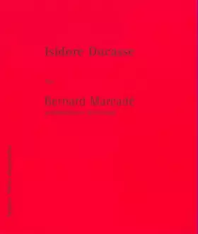 Couverture du produit · Isidore Ducasse