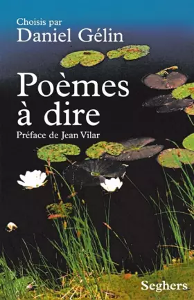 Couverture du produit · POEMES A DIRE