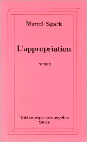 Couverture du produit · L'appropriation