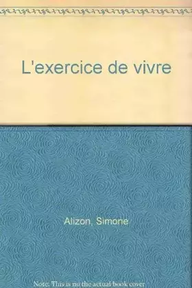 Couverture du produit · L'Exercice de vivre