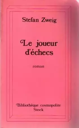 Couverture du produit · Le joueur d'échecs