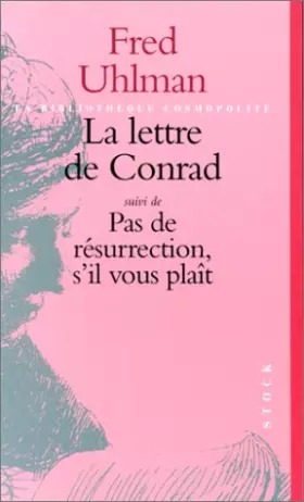 Couverture du produit · La Lettre de Conrad
