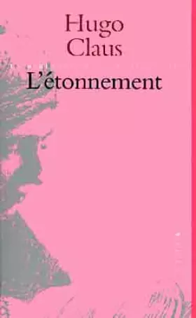 Couverture du produit · L'étonnement