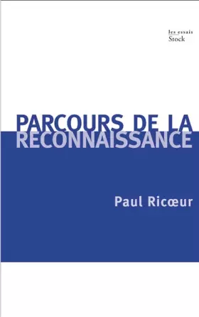 Couverture du produit · Parcours de la reconnaissance, trois études