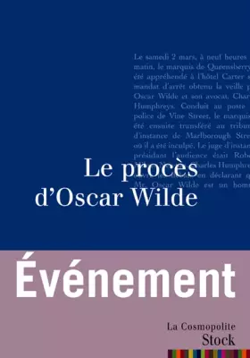 Couverture du produit · Le procès d'Oscar Wilde