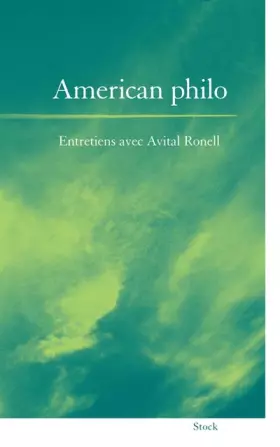 Couverture du produit · American philo - Entretiens avec Avital Ronell