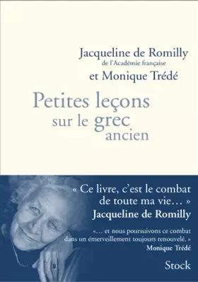 Couverture du produit · Petites lecons sur le grec ancien