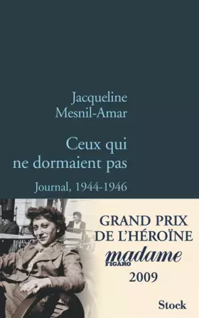 Couverture du produit · Ceux qui ne dormaient pas : Journal, 1944-1946