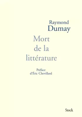 Couverture du produit · Mort de la litterature