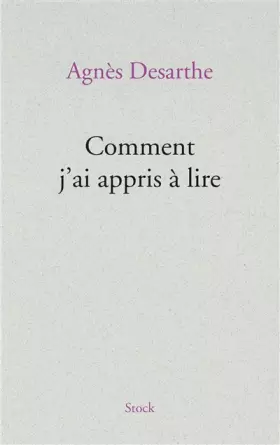 Couverture du produit · Comment j'ai appris à lire