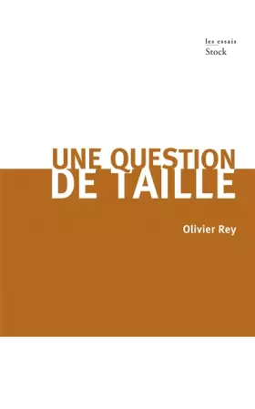 Couverture du produit · Une question de taille