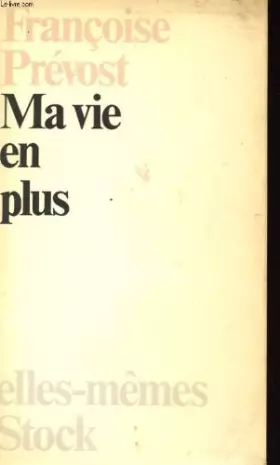 Couverture du produit · ma vie en plus