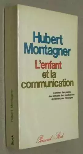 Couverture du produit · L'Enfant et la communication