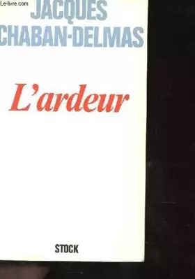 Couverture du produit · L'ardeur (French Edition)