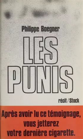 Couverture du produit · Les punis / recit