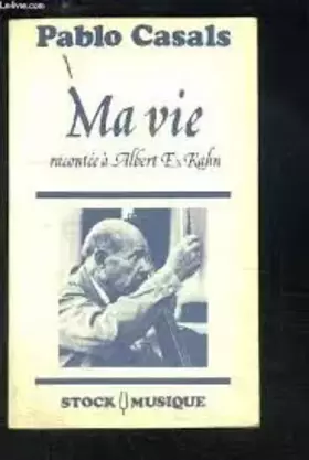Couverture du produit · Ma vie racontée à Albert E Kahn