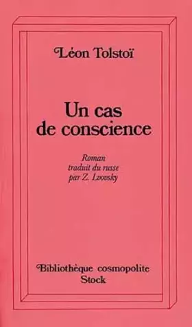 Couverture du produit · Un cas de conscience