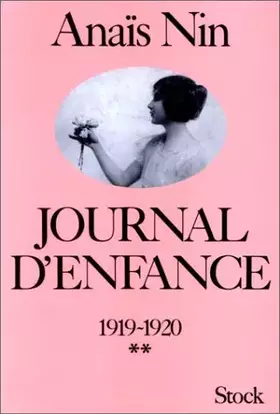 Couverture du produit · Journal d'enfance. Tome 2, 1919-1920