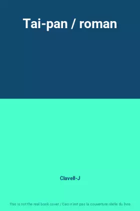 Couverture du produit · Tai-pan / roman