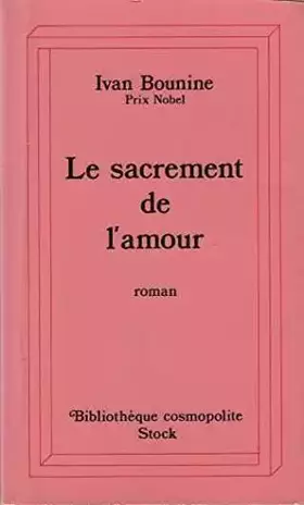 Couverture du produit · Le sacrement de l'amour