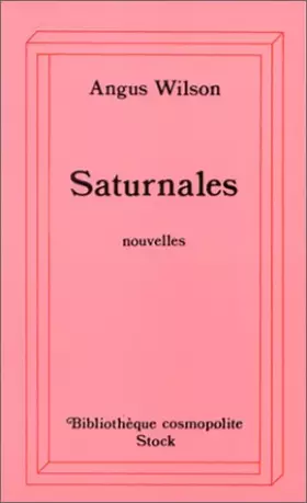 Couverture du produit · Saturnales et autres nouvelles