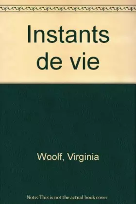 Couverture du produit · Instants de vie