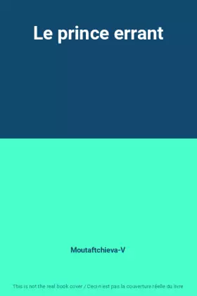 Couverture du produit · Le prince errant