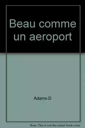 Couverture du produit · Beau comme un aeroport
