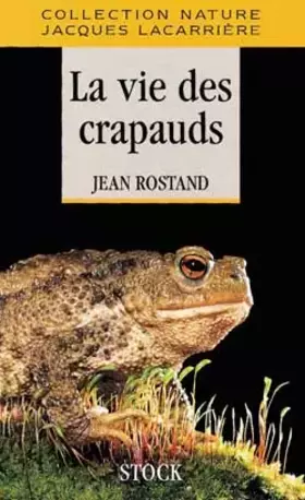 Couverture du produit · La vie des crapauds