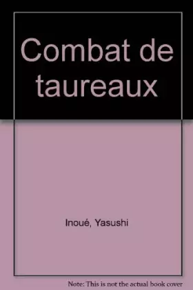 Couverture du produit · Combat de taureaux
