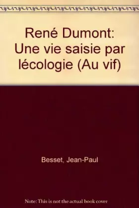 Couverture du produit · René Dumont