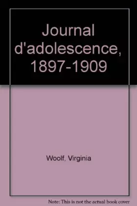 Couverture du produit · Journal d'adolescence, 1897-1909