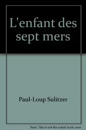 Couverture du produit · L'enfant des sept mers