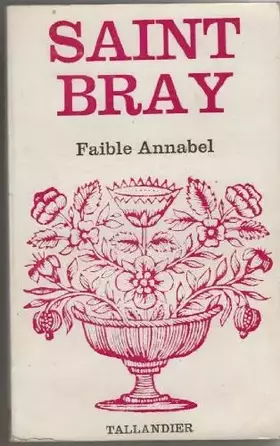 Couverture du produit · Faible Annabel