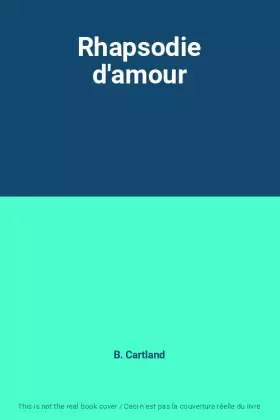 Couverture du produit · Rhapsodie d'amour