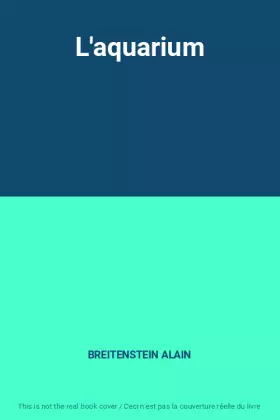 Couverture du produit · L'aquarium