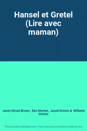Couverture du produit · Hansel et Gretel (Lire avec maman)