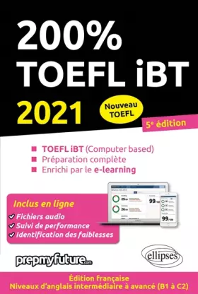 Couverture du produit · 200% TOEFL IBT - 5e édition 2021