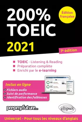Couverture du produit · 200% TOEIC - Listening & reading - 7e édition 2021