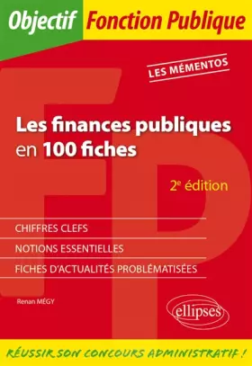 Couverture du produit · Les finances publiques en 100 fiches - 2e édition