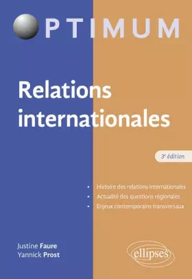 Couverture du produit · Relations internationales