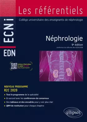 Couverture du produit · Néphrologie - 9e édition - Conforme à la réforme des ECNi