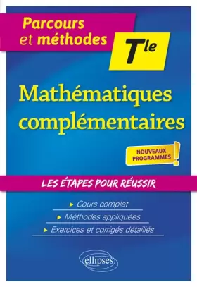 Couverture du produit · Mathématiques complémentaires Tle